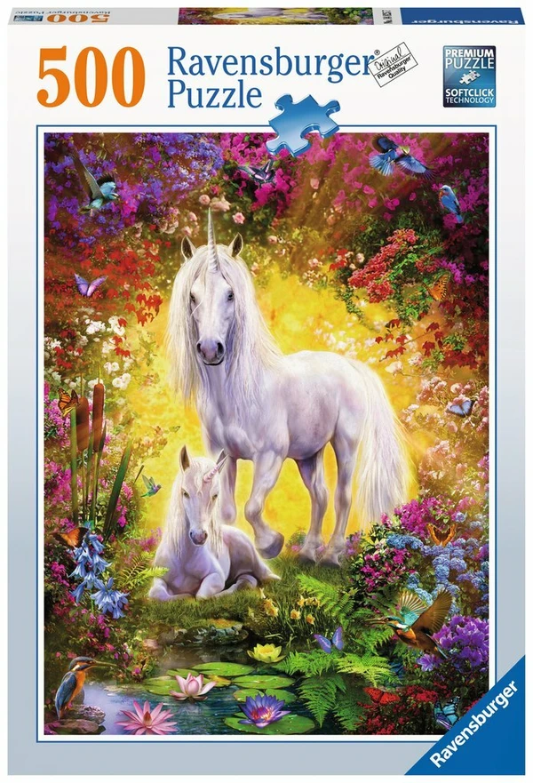 Unicorn and Foal - 500pc Ravensburger Jigsaw