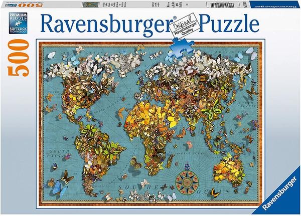 World of Butterflies - 500pc Ravensburger Jigsaw