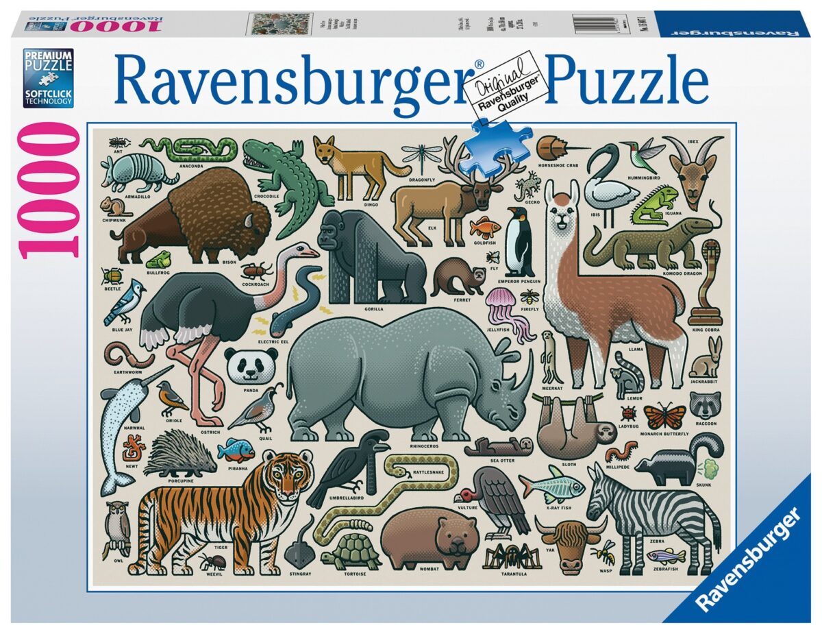 You Wild Animal -1000pc Ravensburger Jigsaw