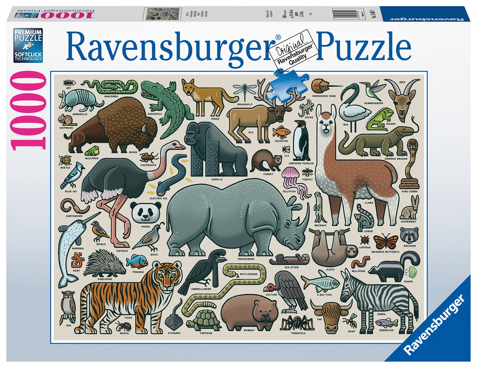 You Wild Animal -1000pc Ravensburger Jigsaw