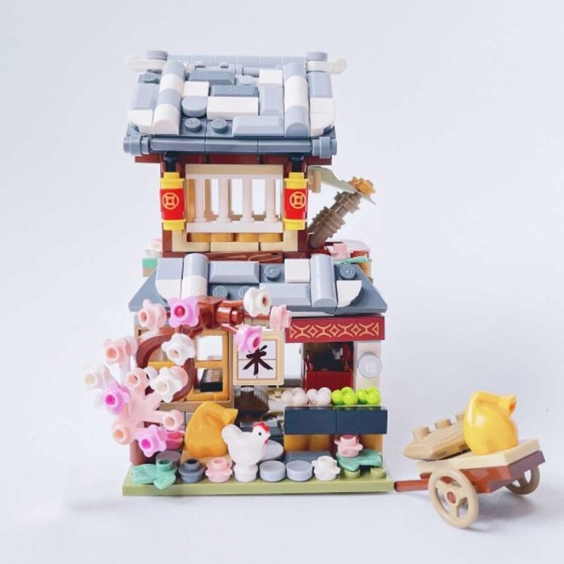 Rice Shop - Ancient St - LOZ Mini building set