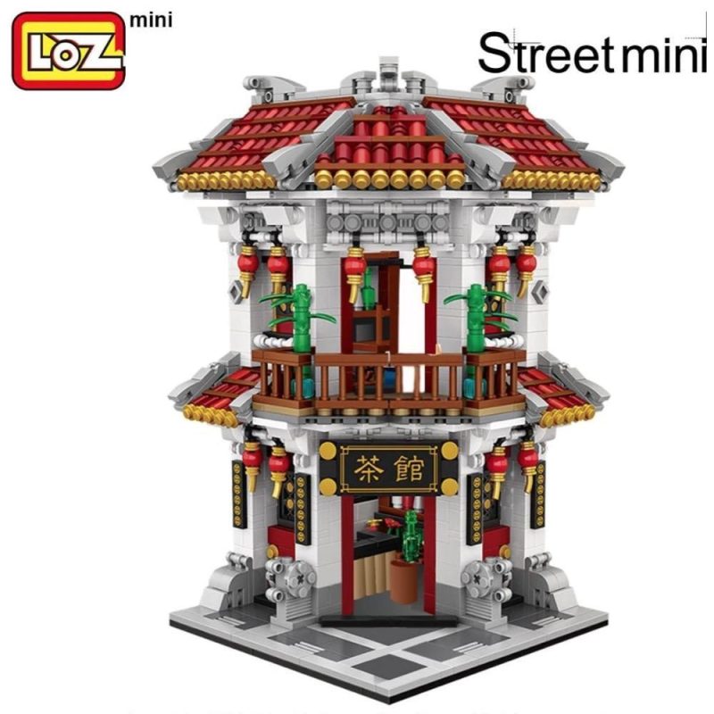 Tea House Ancient Street - LOZ Mini building set