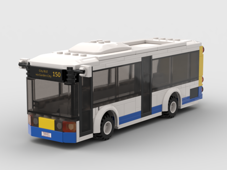 Translink Brisbane Custom LEGO Bus Model - Toy Bricks