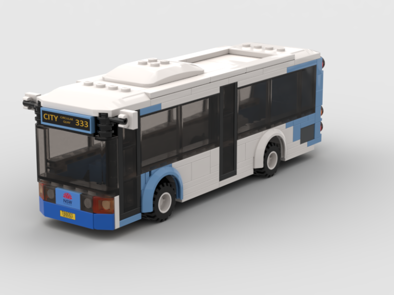 Transport NSW Custom LEGO Bus Model - Toy Bricks