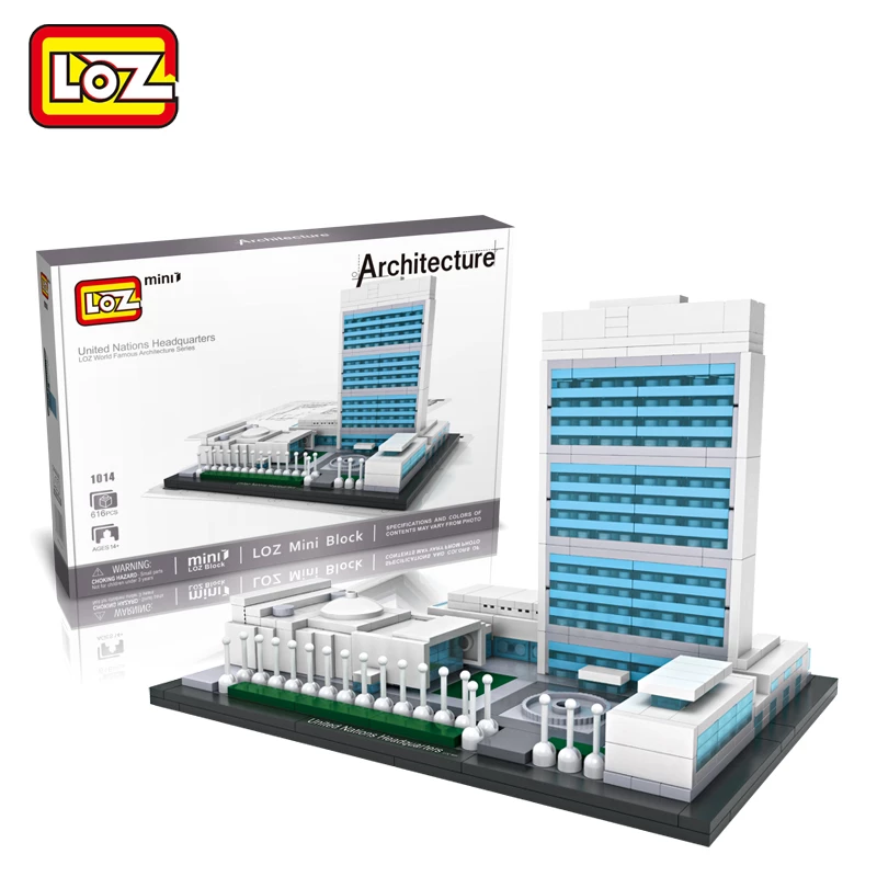 United Nations Building - LOZ building set