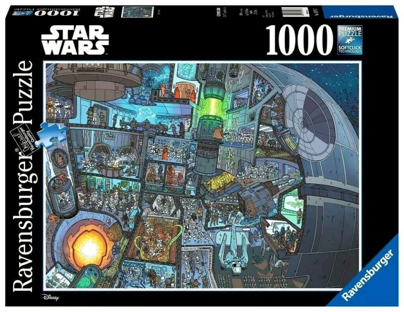Where's Wookie Star Wars - Ravensburger 1000pc Jigsaw