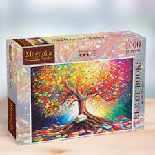 Tree of Books - Magnolia 1000pc Puzzle