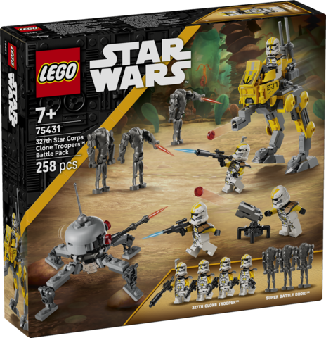 327th Star Corps Clone Troopers™ Battle Pack
