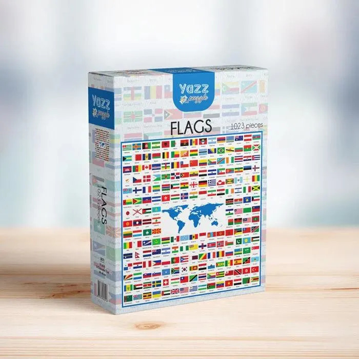 Flags -  1023pc Yazz Puzzle