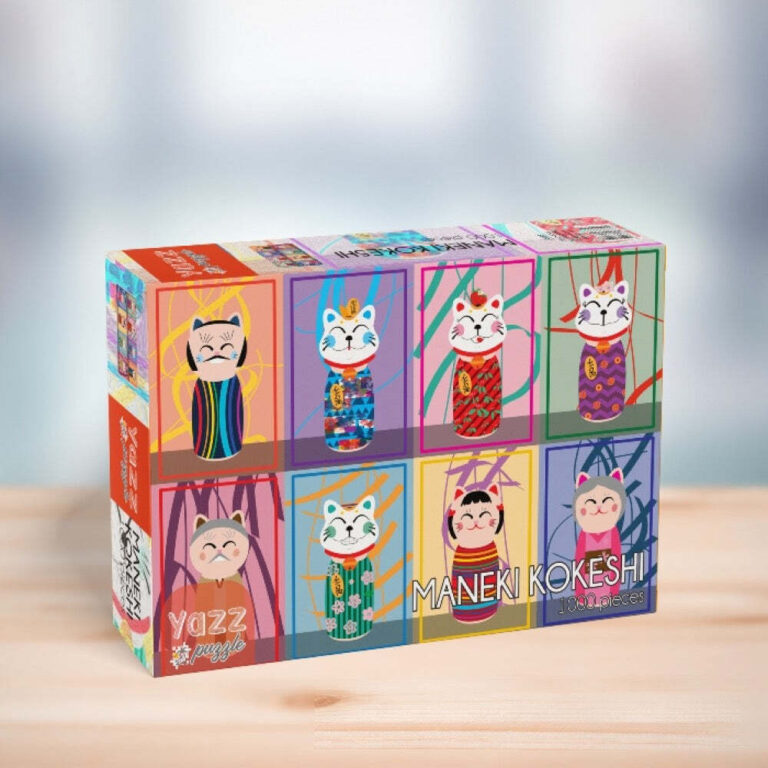 Maneki Kokeshi -  1000pc Yazz Puzzle