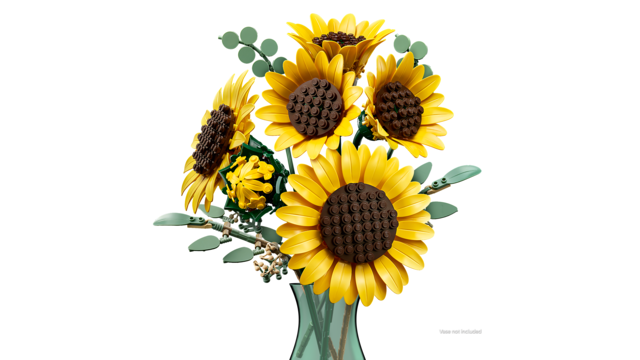 LEGO® Botanicals Sunflower Bouquet Flower Decor 11502 - Image 3
