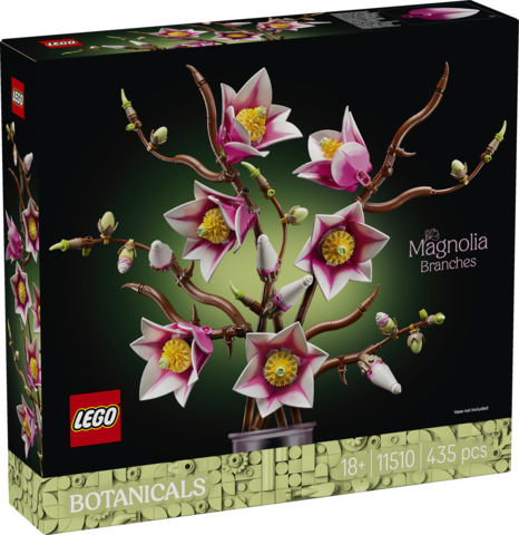 LEGO® Botanicals Magnolia Branches Flower Decor 11510