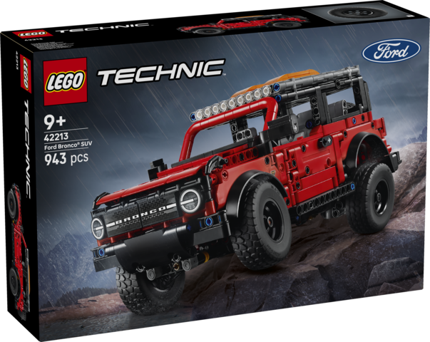 LEGO® Technic™ Ford Bronco® SUV Model Car Kit, STEM Building Set 42213