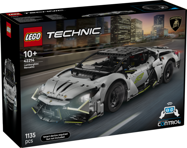 LEGO® Technic™ Lamborghini Revuelto Super Sports Car Set STEM Building Toy 42214