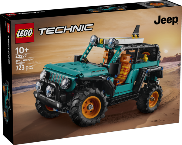 LEGO® Technic™ Jeep® Wrangler Rubicon SUV Building Kit 42227