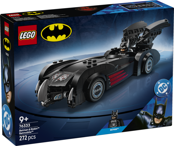 LEGO® DC Batman™: Batman & Robin™ Batmobile™ Car Toy 76333