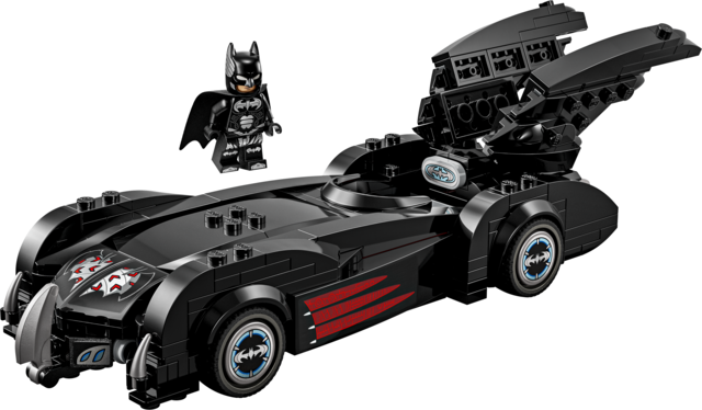 LEGO® DC Batman™: Batman & Robin™ Batmobile™ Car Toy 76333 - Image 2