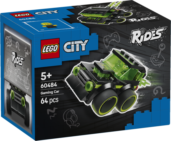 LEGO® City Rides – Gaming Race Car - Model Car Kit 60484