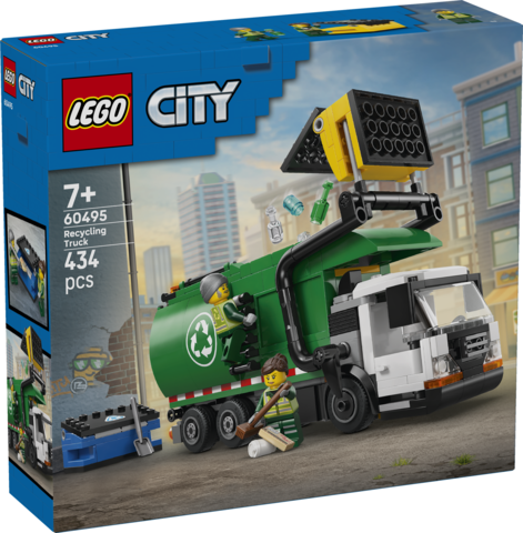 LEGO® City Recycling Truck – Toy Truck for Kids 60495