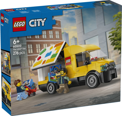 LEGO® City: The LEGO Van - Toy Building Set for Kids 60500