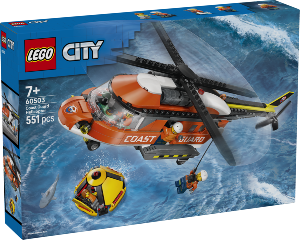 LEGO® City Coast Guard Helicopter Toy Building Set 60503