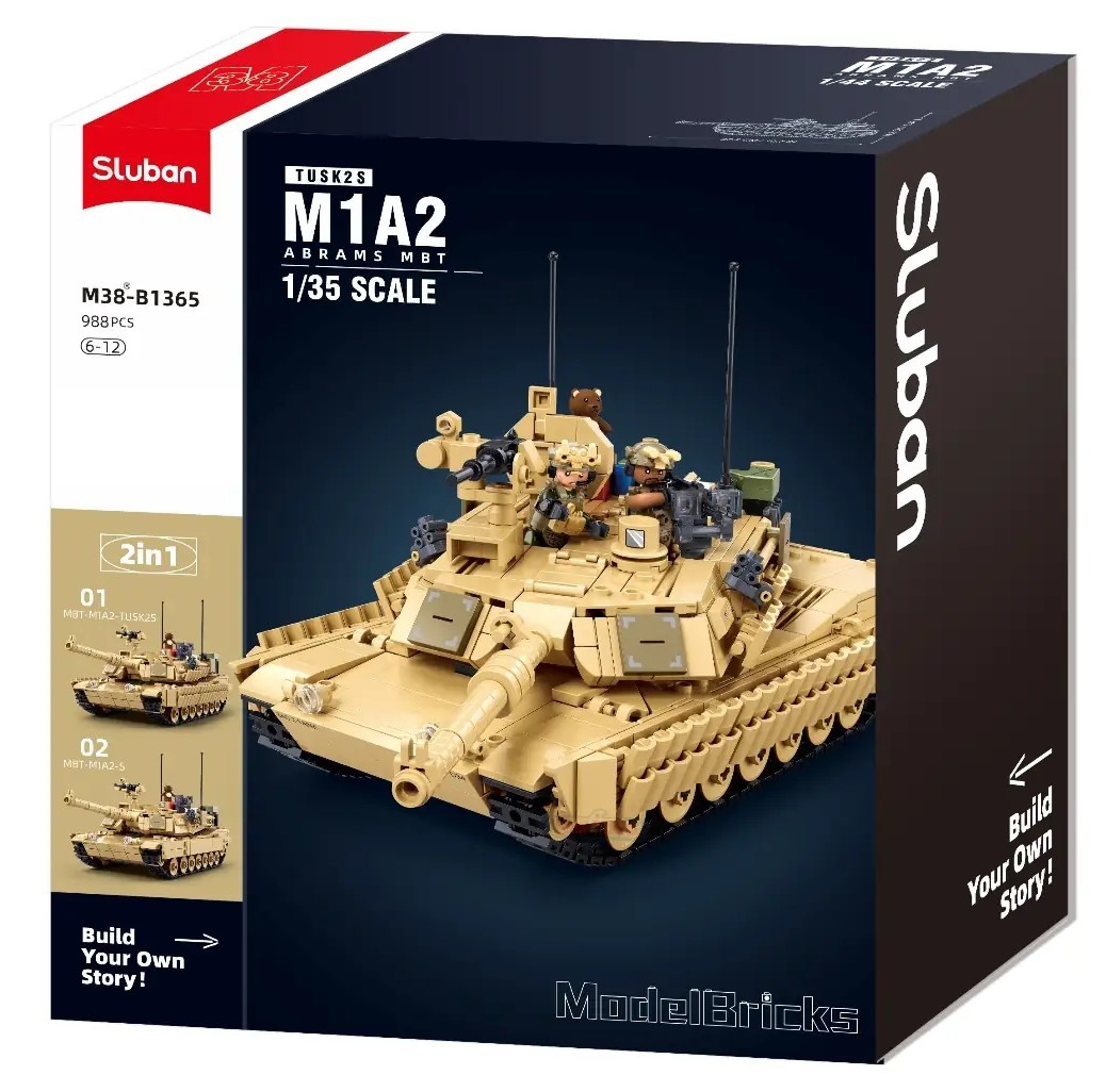 B1365 M1A2 TUSK 2S