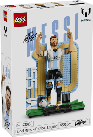 LEGO® Editions Lionel Messi – Soccer Legend Set 43015