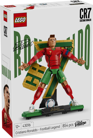 LEGO® Editions Cristiano Ronaldo – Soccer Legend Set 43016