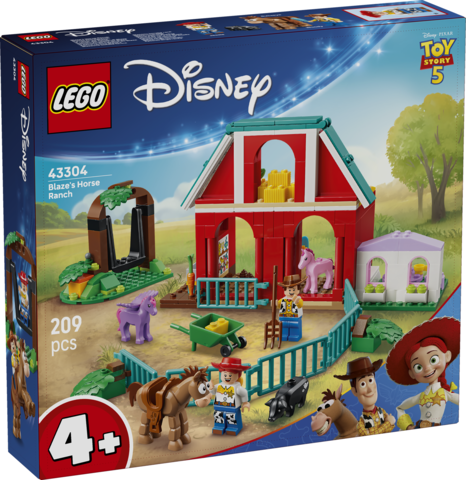 LEGO® ǀ Disney and Pixar Toy Story 5 Blaze’s Horse Ranch 43304
