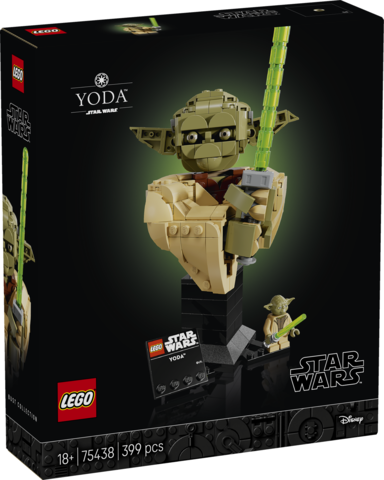 LEGO® Star Wars™ Yoda™ Bust Collectible Building Set 75438