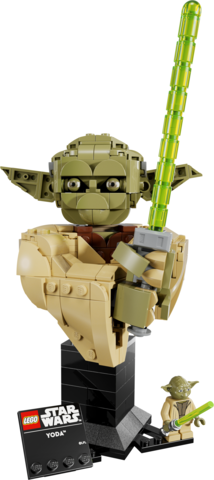 LEGO® Star Wars™ Yoda™ Bust Collectible Building Set 75438 - Image 2