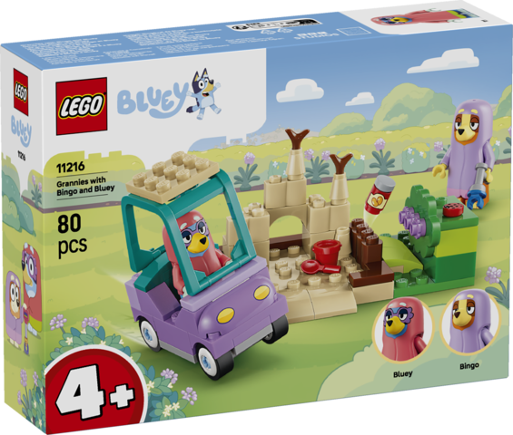 LEGO® Bluey Grannies with Bingo and Bluey Building Toy 11216
