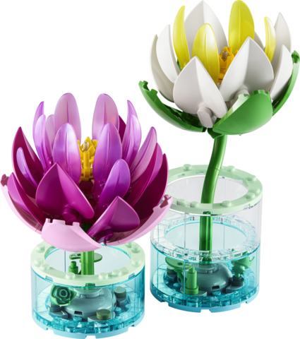 LEGO® Botanicals Water Lilies Flower Building Set 11511 - Image 2