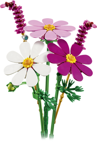 LEGO® Botanicals Cosmos Flowers Building Set 11514 - Image 2