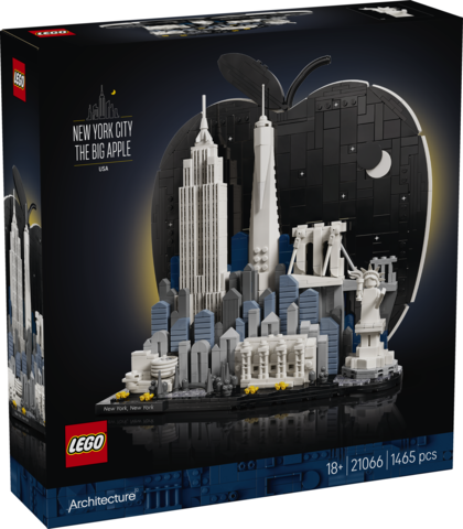 LEGO® Architecture New York City – The Big Apple Model 21066