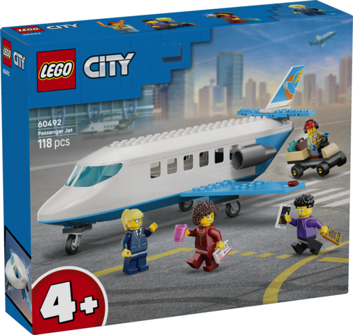 LEGO® City Passenger Jet - Airplane Toy Building Set 60492