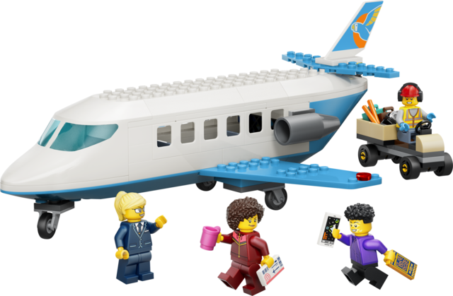 LEGO® City Passenger Jet - Airplane Toy Building Set 60492 - Image 2