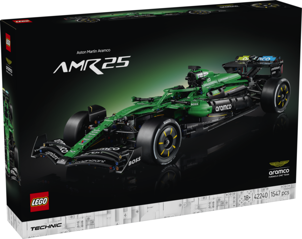 LEGO® Technic™ Aston Martin Aramco AMR25 F1® Car 42240