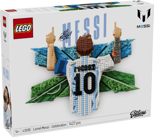 LEGO® Editions Lionel Messi – Celebration Building Set 43018