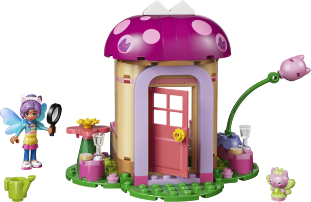 LEGO® Gabby’s Dollhouse Kitty Fairy’s Garden House Toy 11212 - Image 2