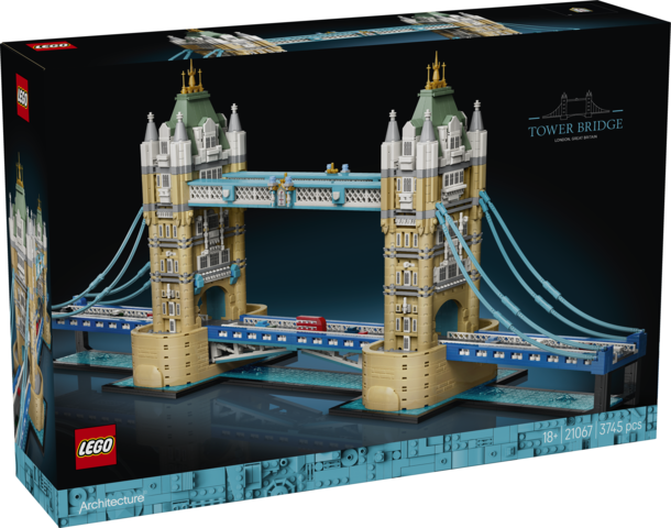 LEGO® Architecture Tower Bridge Landmark Building Set 21067