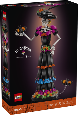 LEGO® Ideas La Catrina Figurine Building Set 21372