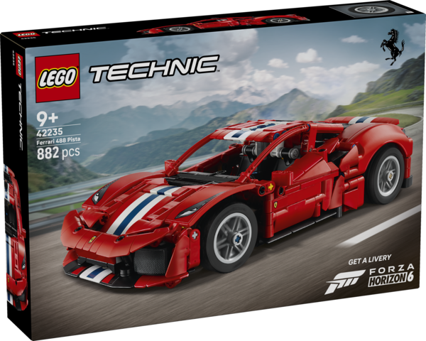 LEGO® Technic™ Ferrari 488 Pista Car Building Toy 42235