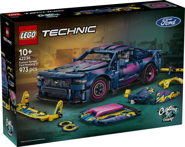 LEGO® Technic™ Custom Garage Ford Mustang GT Car Toy 42236