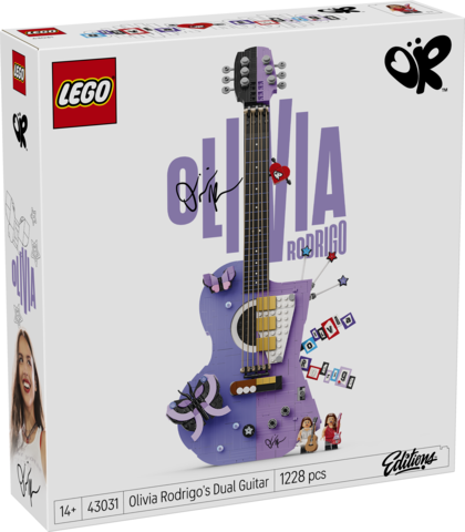LEGO® Editions Olivia Rodrigo’s Dual Guitar 43031