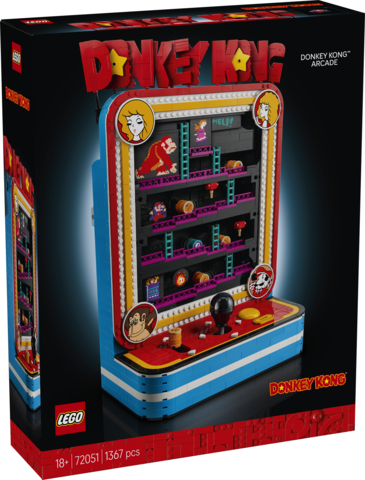 LEGO® Donkey Kong™ Arcade Building Set 72051