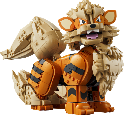 LEGO® Pokémon™ Arcanine Pokémon Figure Building Set 72160 - Image 2