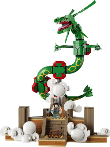 LEGO® Pokémon™ Rayquaza Decor Figure Building Set 72168 - Image 2