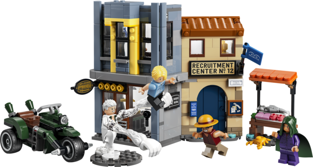 LEGO® ONE PIECE Showdown with Captain Smoker Toy 75642 - Image 2