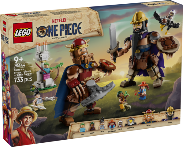 LEGO® ONE PIECE Dorry vs. Brogy – Giants of Little Garden 75644
